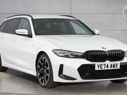 White New 2024 BMW 320 M Sport Estate | £39,850 (Expensive)