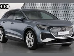 Blue Used 2024 Audi Q4 e-tron S-Line SUV | £34,313 (Good price)