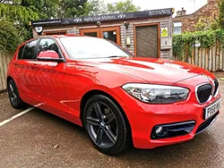 Red Used 2018 BMW 118 Sport Line Hatchback | £9,995 (Fair price)