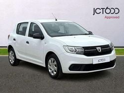 White Used 2019 Dacia Sandero Essentiel Hatchback | £6,250 (Fair price)