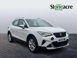 White Used 2021 Seat Arona Xperience SUV | £10,995 (Fair price)