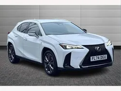 F sport white Used 2024 Lexus UX 300h Sport Line SUV | £36,695 (Fair price)