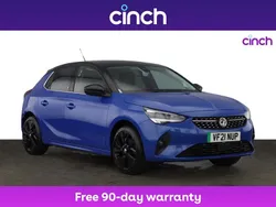 Blue Used 2021 Vauxhall Corsa-e Elite Hatchback | £9,499 (Fair price)