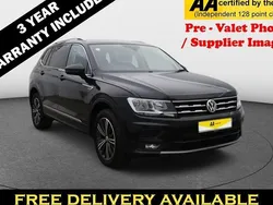 Black Used 2018 VW Tiguan Allspace SE SUV | £18,195 (Fair price)