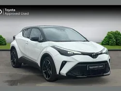 White/black Used 2023 Toyota C-HR Sport SUV | £22,120 (Fair price)