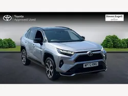 Silver Used 2022 Toyota RAV4 Hybrid SUV | £31,319 (A bit pricey)