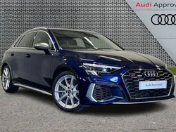 Blue Used 2022 Audi S3 Comfort Hatchback | £30,784 (Fair price)