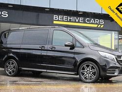 Black Used 2022 Mercedes V220 AMG line MPV | £54,995 (Good price)