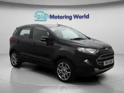 Black Used 2017 Ford Ecosport Titanium SUV | £6,600 (Fair price)