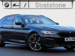 Black Used 2023 BMW 520 M Sport Estate | £33,895 (Expensive)