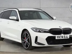 White Used 2024 BMW 330e M Sport Estate | £34,000 (Super price)