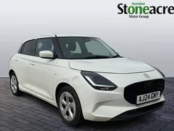White Used 2024 Suzuki Swift Hatchback | £15,995 (A bit pricey)
