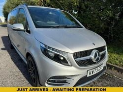Silver Used 2023 Mercedes V220 AMG line MPV | £58,940 (Fair price)