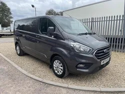 Magnetic (metallic paint) Used 2021 Ford Transit Custom Limited | £11,995 (A bit pricey)