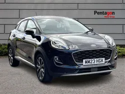 Agate black premium paint Used 2023 Ford Puma Titanium SUV | £16,995 (Fair price)