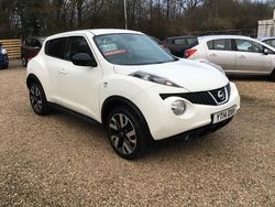 White Used 2014 Nissan Juke N-TEC SUV | £6,495 (A bit pricey)