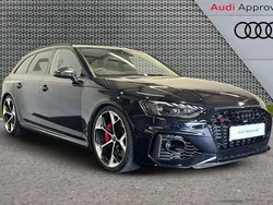 Black Used 2023 Audi RS4 Competition Estate | £64,995 (Fair price)