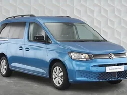 Blue New 2025 VW Caddy Maxi Life MPV | £39,950