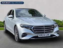 Silver Used 2024 Mercedes E220 Exclusive Sedan | £47,999