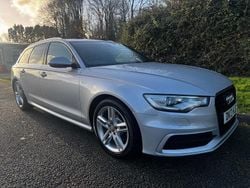 Silver Used 2013 Audi A6 S-Line Estate | £6,495 (Fair price)