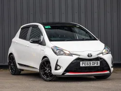 White Used 2019 Toyota Yaris Hybrid Sport Hatchback | £14,698 (Fair price)