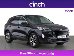 Black Used 2022 Ford Kuga Titanium SUV | £18,699 (Good price)