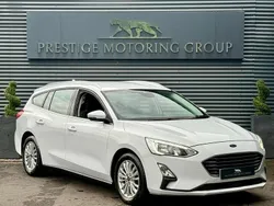 White Used 2019 Ford Focus Titanium Estate | £7,999 (Super price)