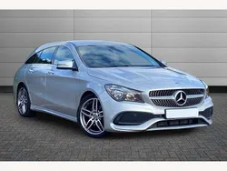 Silver Used 2018 Mercedes CLA200 AMG line Estate | £13,995 (Good price)