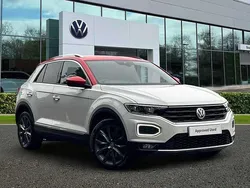 Pure white Used 2018 VW T-Roc SEL SUV | £15,891 (Fair price)