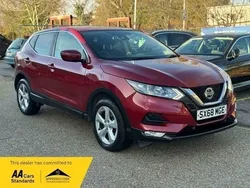 Red Used 2019 Nissan Qashqai Acenta Premium SUV | £9,695 (Fair price)