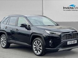 Black Used 2021 Toyota RAV4 Hybrid SUV | £25,000 (Fair price)