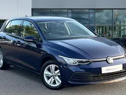 Atlantic blue metallic Used 2023 VW Golf VIII Life Hatchback | £20,319 (Good price)