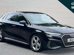 Black Used 2022 Audi A3 S-Line Hatchback | £21,693 (Fair price)