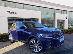 Blue Used 2020 VW T-Roc R-line SUV | £19,499 (Fair price)