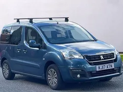 Blue Used 2017 Peugeot Partner MPV | £8,995 (A bit pricey)