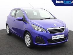 Blue Used 2019 Peugeot 108 Active Hatchback | £9,495 (Fair price)