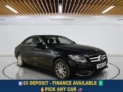 Black Used 2016 Mercedes C220 SE Sedan | £6,999 (Fair price)