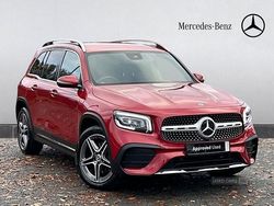 Red Used 2022 Mercedes GLB200 AMG line SUV | £28,195 (Fair price)
