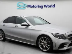 Silver Used 2019 Mercedes C220 AMG line Sedan | £21,000 (A bit pricey)