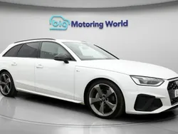 White Used 2021 Audi A4 Black Edition Estate | £21,600 (A bit pricey)