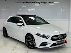 White Used 2019 Mercedes A35 AMG Premium Plus Hatchback | £18,495 (Fair price)