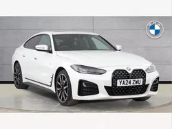 Mineral white Used 2024 BMW 420 M Sport Coupe | £36,500 (Super price)