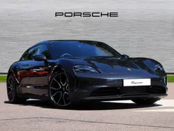 Volcano grey metallic New 2024 Porsche Taycan Sport Turismo Sedan | £72,900 (Good price)