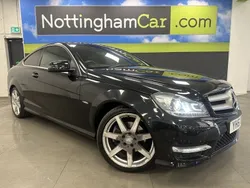 Black Used 2011 Mercedes C250 AMG Coupe | £9,395 (A bit pricey)