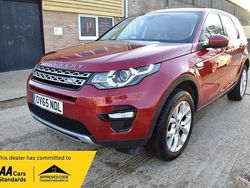 Red Used 2015 Land Rover Discovery Sport HSE SUV | £10,500 (Fair price)