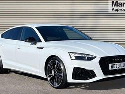 White Used 2024 Audi A5 Sportback Black Edition Hatchback | £33,471 (Fair price)