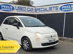White Used 2015 Fiat 500 Pop Hatchback | £3,475 (Good price)