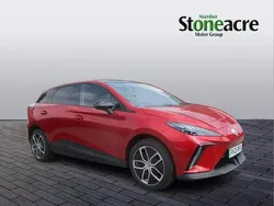 Red New 2025 MG MG4 EV Trophy Hatchback | £26,000 (Super price)