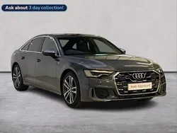 Grey New 2025 Audi A6 S-Line Sedan | £43,649 (Super price)