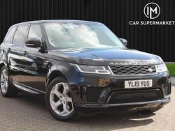 Black Used 2019 Land Rover Range Rover Sport HSE SUV | £21,485 (Super price)